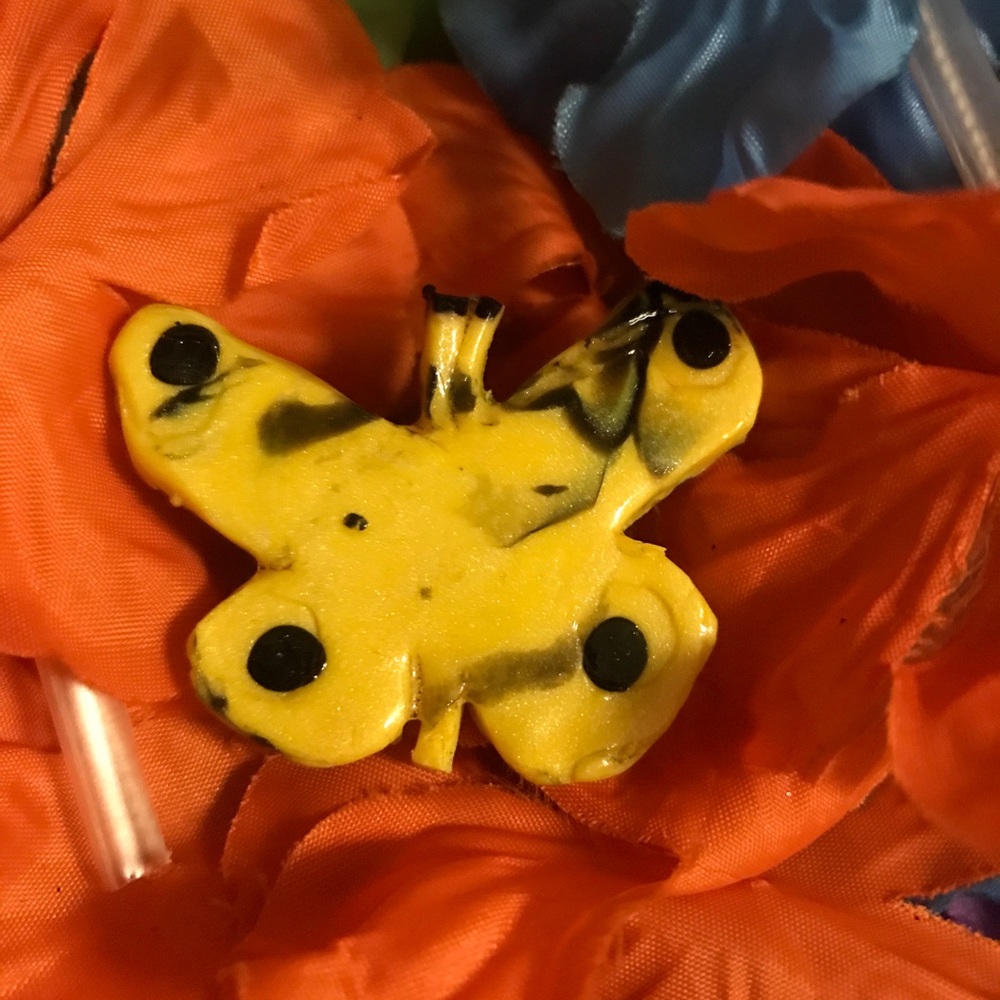 Exclusive Handmade Yellow Pin